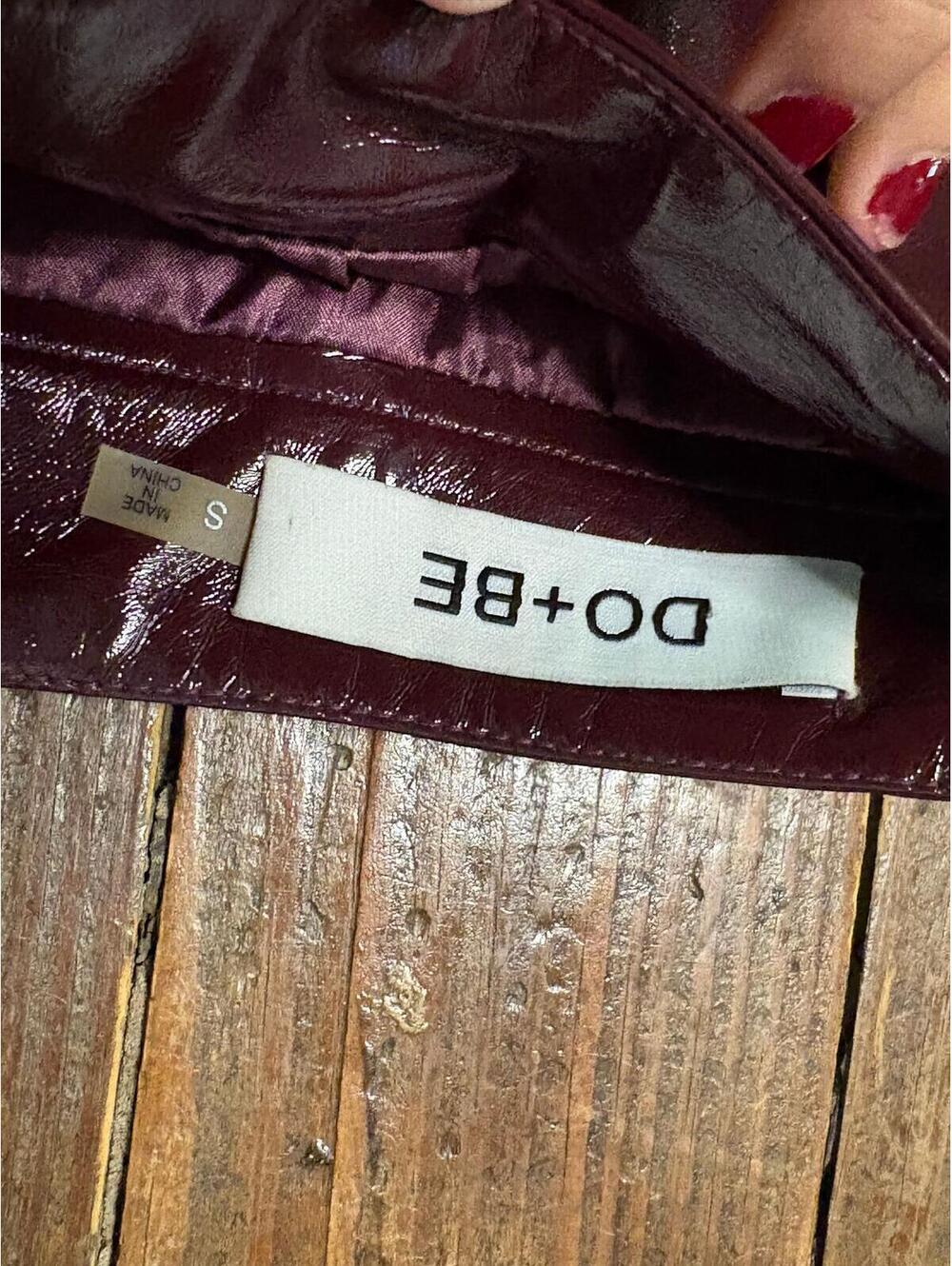 57. DO+BE Leather Skirt